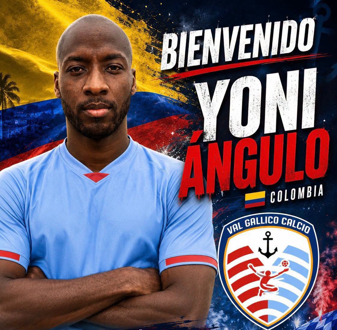 VAL GALLICO: UFFICIALE, IN ATTACCO ARRIVA YONI ANGULO